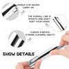 2pcs Table Crumb Sweeper,Crumb Sweeper for Tablecloth,Stainless Steel Crumber Tool