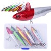 Black-tailed Gull (umineko) 90 mm G Rolling beitoakusyon sinkingu Minnow Set