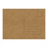 Blank Postcards, A6 280gsm Kraft Card, Perfect for Craft Projects