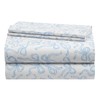 Urban Lifestyle 3-Piece Twin Sheet Set,Baby Blue Coquette Bow Design,