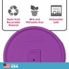 iLIDS Mason Jar Drink Lid, Wide Mouth, Mulberry, Pack of