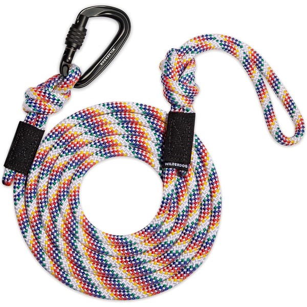 Wilderdog Carabiner Climbing Rope Dog Leash for Medium & Large