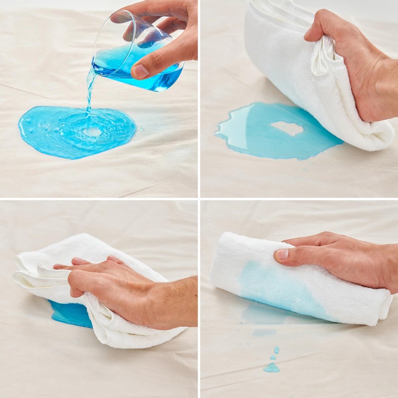 Master Massage Disposable Exam Table Covers, White (Flat - 100