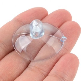 Clear 32mm Suction Cups (500 Pack) for Wall Attachment Suction