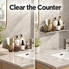 Modern Nordic Foldable Wall Bathroom Shelf – Space-Saving Storage Rack