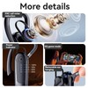 TMGADTDU Bluetooth Headset, Single-Ear Wireless Earpiece with ENC Noise Canceling