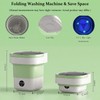 Portable Washing Machine, 16L Collapsible Mini Washer with UV-C Light