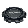 PRO COMP Satin Black Wheel Center Cap with Screws 504642502