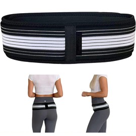 Ruayia Ortho Belt, Pelvic Belt, Ortho Belt Sciatica, Back Comfort Sciatica Belt, Ortho Belt Weightless, Non-Slip Adjustable for Pelvis, Waist, Back and Stomach (120 cm)