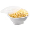 Nordic Ware Microwave Popcorn Popper, White, 12 Cup