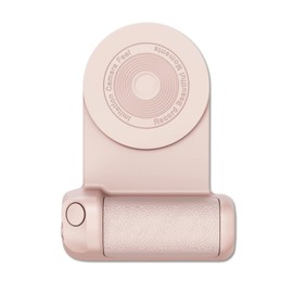 Magnetic Phone Selfie Grip, Cordless Charging Camera Handle Bluetooth Bracket, Portable Clip On Smartphones Remote Control Holder for Vlog Video Photo ()