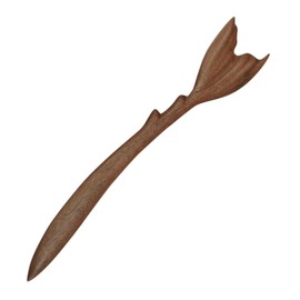 Beavorty Unique Green Sandalwood Hair Stick Hair Bun Stick for Women Chinese Hair Sticks Vintage Hair Styling Tool