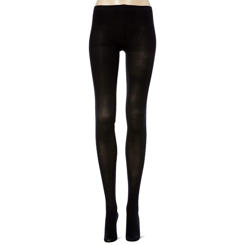 Gunze SABRINA Women's Tights, Beautiful Sheer, Deep Black, Anti-pilling, 50