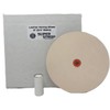 8 in Leather Honing Stropping Wheel Includes Premium White Buffing