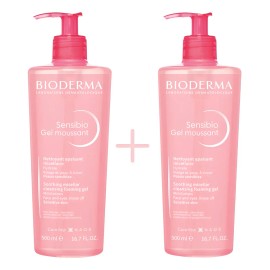 Bioderma Sensibio Gel Moussant 500ml Pack Normal Sensible Día