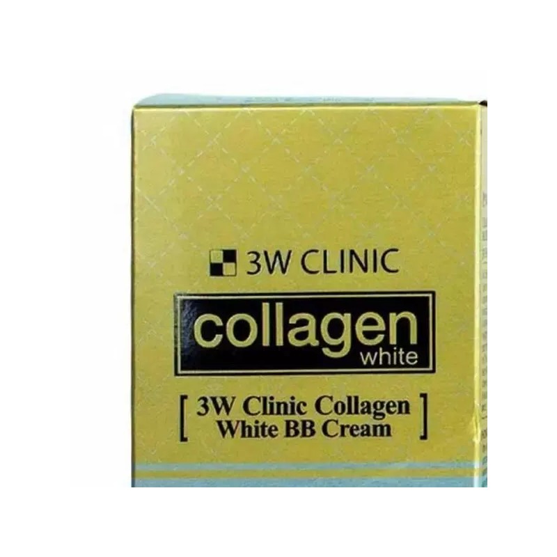 3W Clinic 얼굴 톤업 자외선 차단 크림 60g 콜라겐 함유