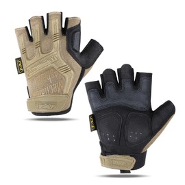 Cycling Gloves for Men - Fingerless Mountain Bike Gloves Anti Slip Half Finger Bicycle Gloves for MTB Driving Riding Racing