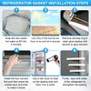 241510205 Fridge Door Gasket Replacement for Frigidaire Kenmore Electrolux