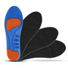 LIHAO Unisex Insoles Gel Insoles Arch Support with Cuttable Sizing