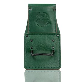 Graintex Hammer Holder Ambassador Series Color Top Grain Leather, Hammer Loop, Leather Tool Holster, Construction Workers, Electricians, Framers, Drywall Contractors (Emerald Green)