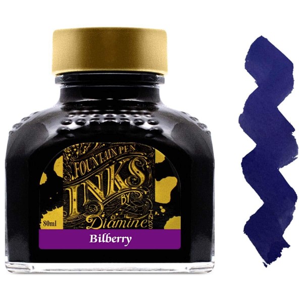 Diamine Refills Bilberry Bottled Ink 80mL - DM-7088