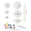 Pllieay Solar System Model Foam Ball Set Includes 14 Polystyrene