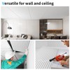 Art3d 6-Pack Slat Design 3D Wall Panels for Interior Wall