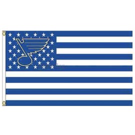 St Louis Blues 3x5 Ft Banner Flag Hockey Grommets New American