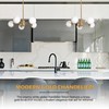 Bagood 5-Light Globe Sputnik Chandelier Mid Century Sputnik Chandeliers Modern