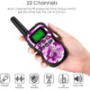 Huaker Kids Walkie Talkies,3 Pack 22 Channels 2 Way Radio
