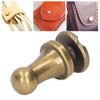 200 Sets Chicago Screws 6x4mm Pure Copper Strong Round Head