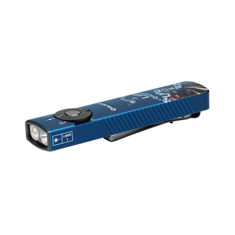 Olight Arkfeld Pro Paw Edition CW LED Light/Green Beam/UV, 1300