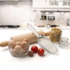 Stainless Steel Scoop Set of 3 (3-5-8 Ounce), E-far Small