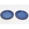 Le Creuset Six Salad/Dessert 8.5" Plates Retired Lapis Set of