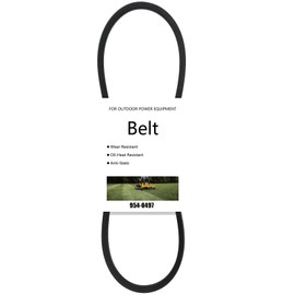 954-0497 754-0497 Lawn Mower Drive Belt for Husky MTD Troy-Bilt Yard Machines Yard Man Lawn Tractor Belt- V (1/2"x 60") (954-0497)