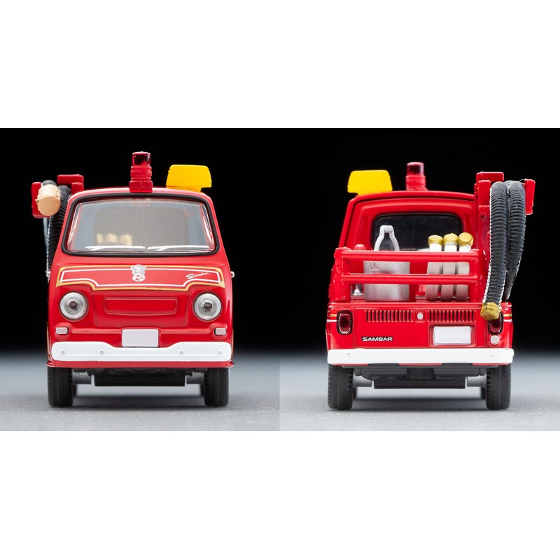 Tomica Karama Vintage 1/64 LV-68c Subaru Samber Pump Fire Truck