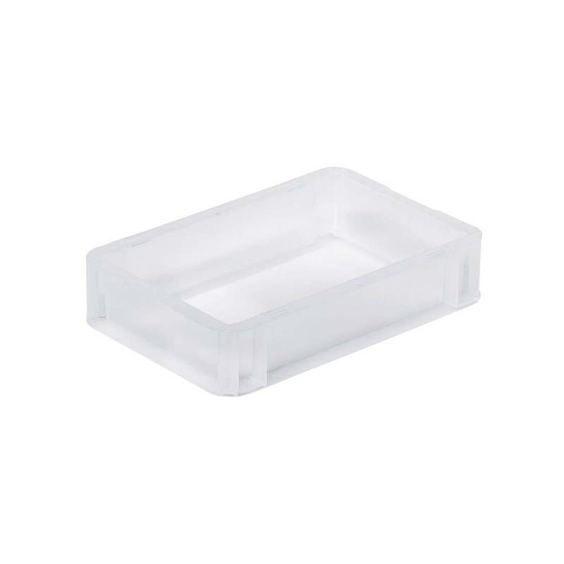 PROREGAL SuperSparSet 10 x Transparent Euro Containers BasicLine with Closed