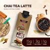 Chai Tea Latte Flavored Protein Shake, High Protein Shake, Low