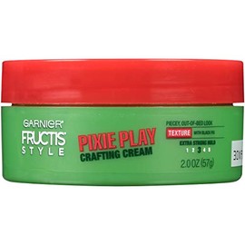 Garnier Fructis Style Pixie Play Crafting Cream, All Hair Types, 2 oz. (Packaging May Vary)