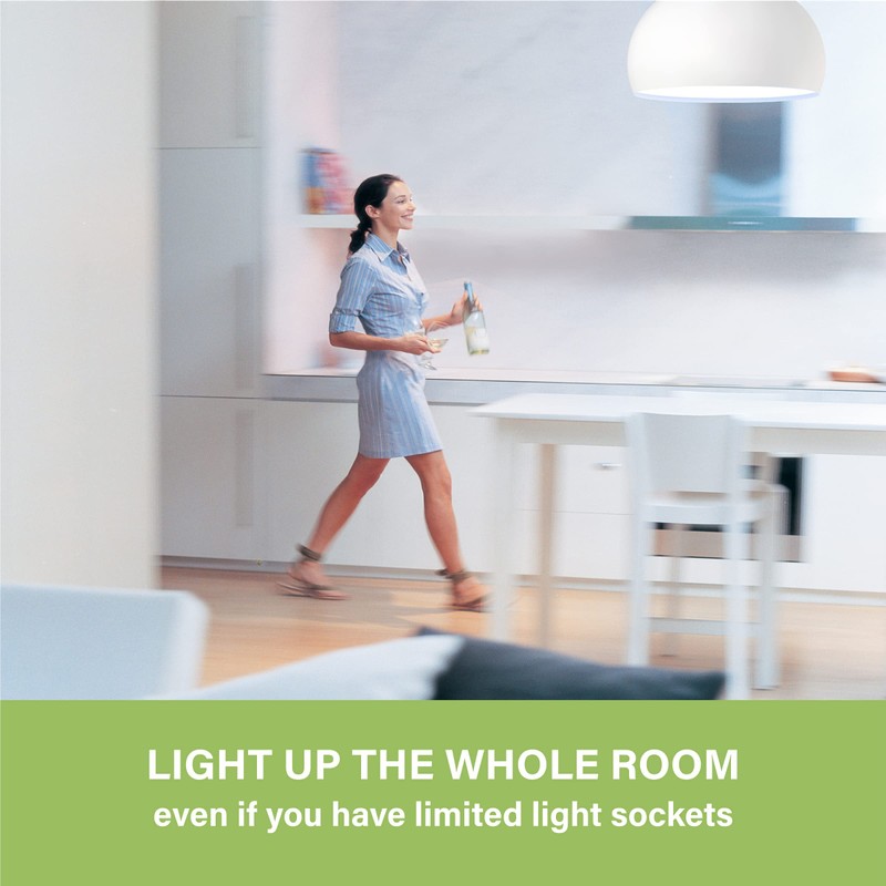 Sigalux A19 LED Light Bulbs 100 Watt Equivalent, Daylight 5000K