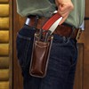 Tourbon Leather Garden Pruning Shears Folding Saw Double Holster Gardening