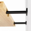 4Pcs Heavy Duty Shelf Support Bracket Invisible Shelf Bracket for