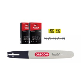 Oregon Greenlee Hydraulic Pole Saw 13" Bar & 2x Chains, 138PXLBK095 / 21LPX056G(2)