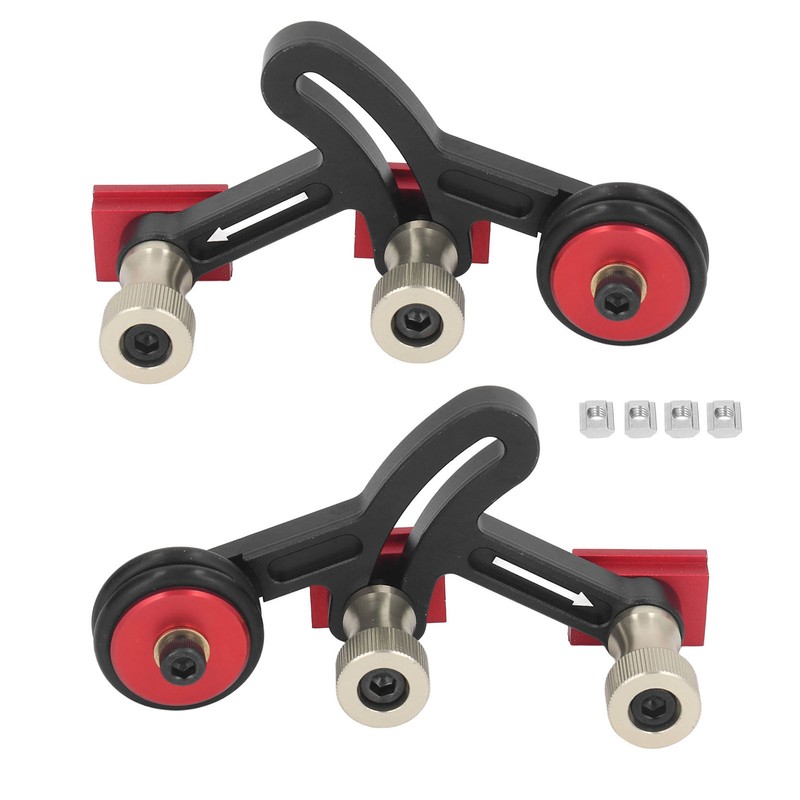Left Right Bearing Roller Press Featherboard Feeding Guide Wheel for