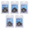 Luroad 50pcs Barbless Carp Coarse Eyed Fishing Hook Size 2,