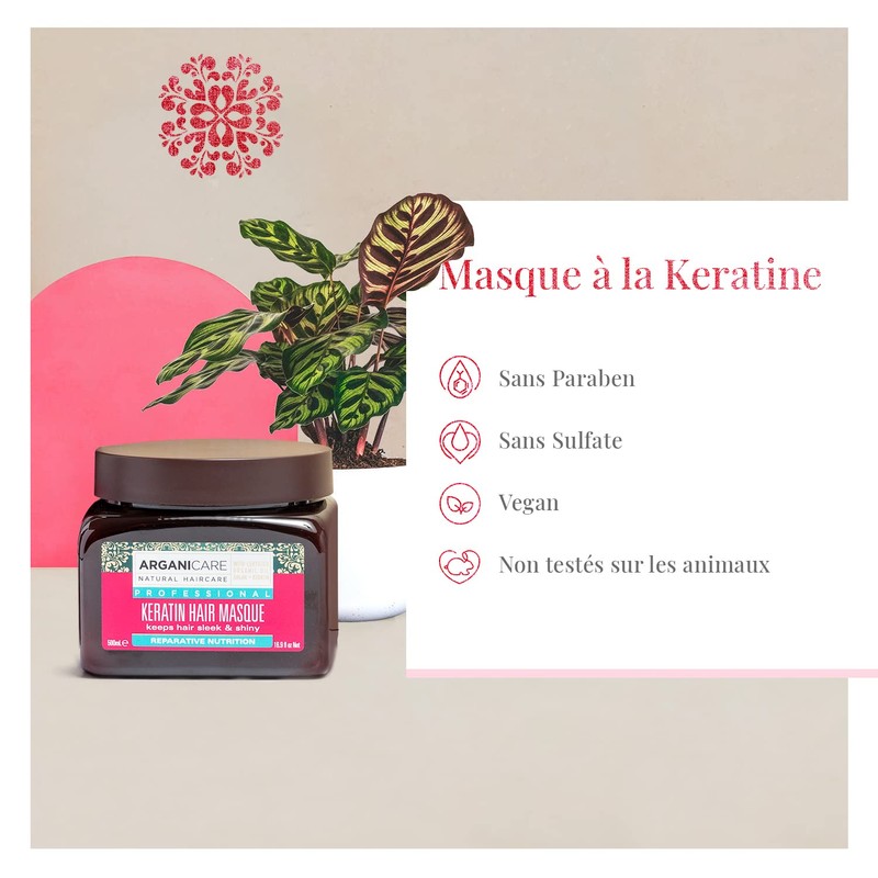 ArganiCARE Keratin Hair Treatment 500 ml