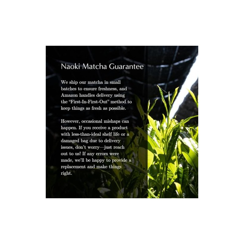 Naoki Matcha Polvo de té verde Matcha auténtico japonés orgánico