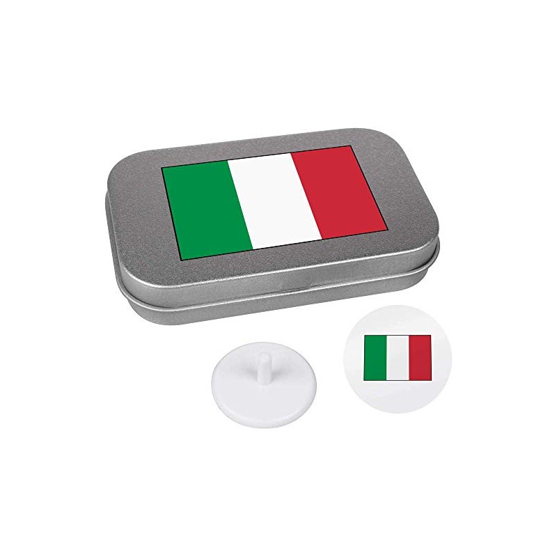 Azeeda 'Italian Flag' Golf Markers Gift Set (GO00028494)