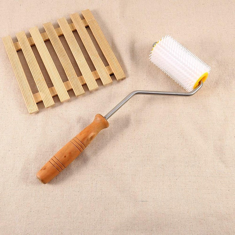 Yuecoom Discovery Roller, Beekeeping Bee Comb, Plastic Discovering Needle Roller
