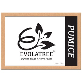 Evolatree Pumice Stone for Feet - Lava Foot Scrub, Cleaning & Exfoliating Hard Dead Skin, Corn & Callus Remover for Hands, Heels - Shower & Bath Wet Foot Scrubber, Scraper Pedicure Supplies Care Tool